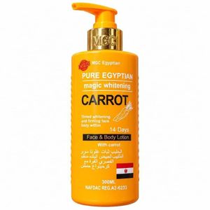 Mgc Pure Egyptian Magic Brightening Carrot Face & Body Lotion, 300ml (NAFDAC A2-5233)