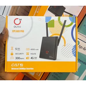 OLAX  CPE AX9 PRO 300MBPS 4000mAh  4G SIM