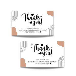 Stylish Thank You Cards for Packaging