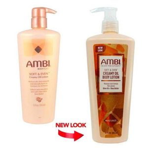 Ambi Soft & Even Cream Body Lotion.