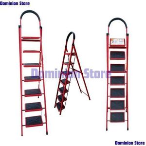 7 step GoUp Steel ladder ! foldable step ladder - light weight step ladder Anti skid plastic steps