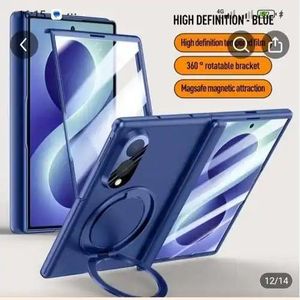 Samsung galaxy Z Fold 8 Hinge Case with Built in front Glass protector