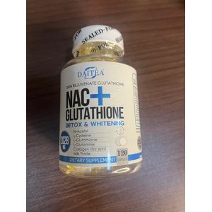 Daitea  NAC N-Acethyl-L-Cysteine + Glutathione -X 120 Capsules 