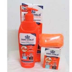 FAIR CHILD Natural And Moisturizing Body Milk & Soap