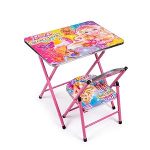 Foldable study Chair and table sets for children 