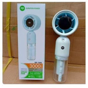Dp  Rechargeable Hand Spray Cooling Fan