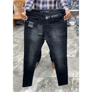 Fasgaio Non Fade Jeans For Men - Black