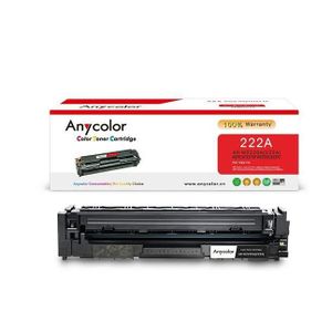 Anycolor Toner 222A Colour LaserJet Toner Cartridge (W2220A) Black 
