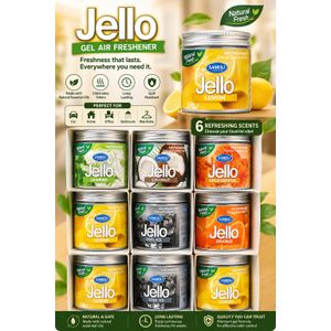 Sameili Jello Gel Air Freshener Assorted Fragrances (80g)