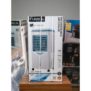 Lexical  30L Rechargeable Air Cooler with Remote Control & AC/DC Power