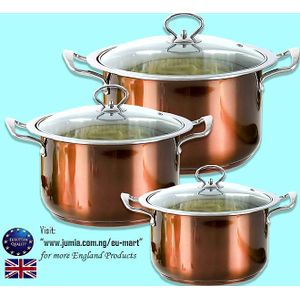 SQ Professional  Cookware - Galaxis Range - Ceres - Dutch Pot Sets