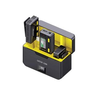 Green Lion Wireless Microphone With Remote Control - Black