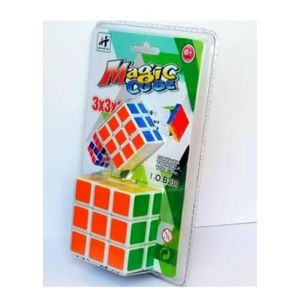  2-in-1 Magic Puzzle Cube set, 3x3 cube Sized Brian Teaser Game 