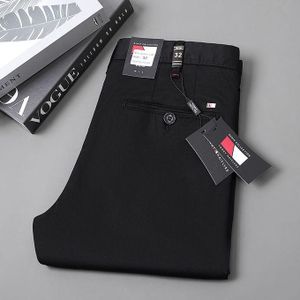 Smart Quality Plain Black Chinos