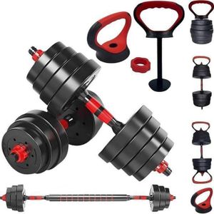 20kg environmental friendly plastic dumbbell set