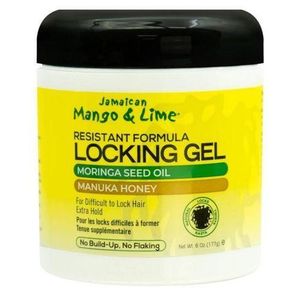 Jamaican Mango & Lime Mango and Lime Resistant Formula Locking Hair Gel, 6 Oz