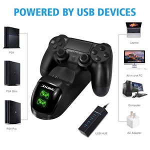 Dobe Dual Charging Dock For Playstation 4 PS4 Wireless Controller For PS4, Slim, Pro