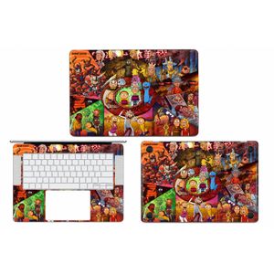 Rick & Morty Custom Laptop Skin Wrap, Vinyl Laptop Sticker, Protective Decal for MacBook, Dell, Lenovo & ASUS