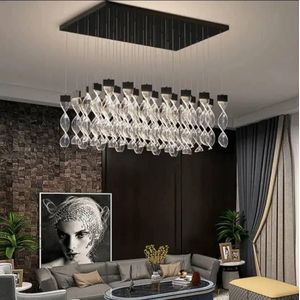 NEW MODERN LED DROPPING CHANDLER LIGHT 