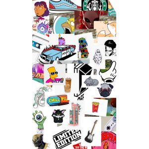 Pegatinas: Skate  Skate stickers, Tumblr stickers, Cartoon stickers