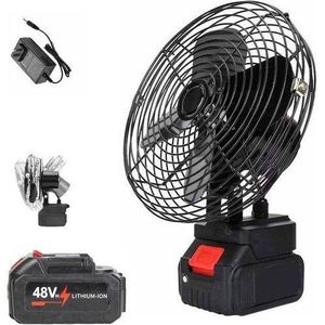 Portable Rechargeable Strong-Wind Lithium Battery Fan, Lithium battery– Wireless Operation for Convenience, Strong Airflow for rapid cooling