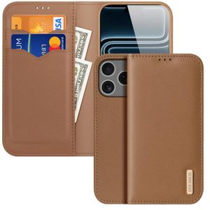 Hivo flip cover case for iPhone 17pro max quality leather 