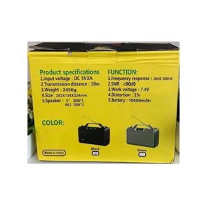 BoomBest LN-5216BT Wireless Super Bass Bluetooth Speaker