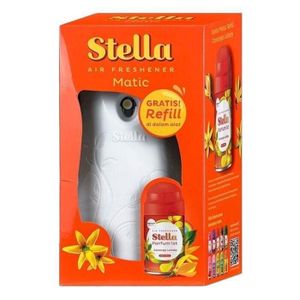 Stella Automatic Spray Air Freshener Matic Machine "Gratis Refill"  Cananga Lullaby 160ml Refill Included