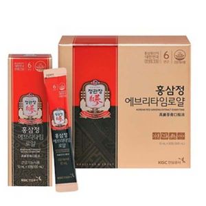  Korean Red Ginseng Everytime 3000mg Sticks -30 Sticks : Health  & Household