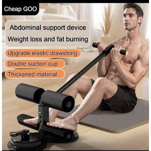 Adjustable Sit-Up Exercise Equipment With Suction Cup – Home Fitness Abdominal Trainer & Core Workout Machine