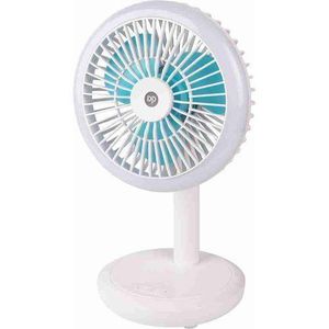 Dp Rechargeable Table Fan 4000mAh With LED LIGHT