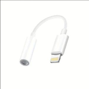 Lightning To 3.5mm Headphone Adapter For IPhone - Friendly Compact Design, No Battery Needed, Durable Connector For Car Stereo & Wired Headphones, Headphone Accessories, Audio Device Adapter, Minimalist Adapter, Quality Connectivity
