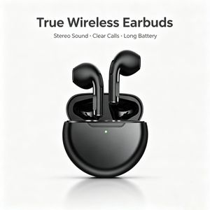 Pro6 Bluetooth Earbuds Stereo Long Battery Waterproof