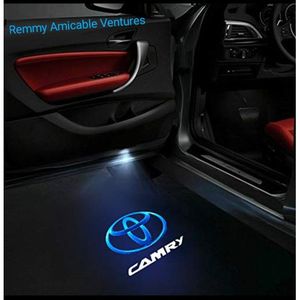 4pcs LED Car Door Light Logo Projector For Toyota For Verso For Avensis For  Corolla For Sienna, Auto Accessories