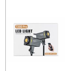 Bediro T200 Pro LED Light, a professional continuous lighting solution for photography, video content, and live streaming