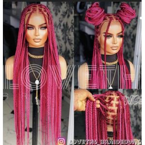 Luxury Full Lace Braided Wig
