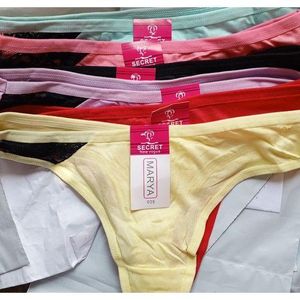 Sexy Ladies Cotton Pant 6pcs
