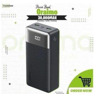 Oraimo 30,000mAh Power Bank.
