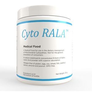 Solace Cyto RALA Unflavored, Concentrated R-Alpha Lipoic Acid Powder 30Grm