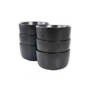 Soup  Plate __ black __ 6 pcs