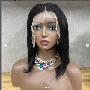 LUXURY Bone Straight Bob Wig With Frontal