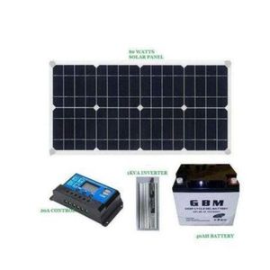 ORIGINAL 1000W HOME SOLAR LIGHTING SYSTEM FOR TV, LAPTOP AND LIGHTS