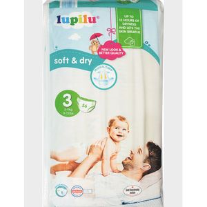 Pañales Lupilu Talla 3 (6-10kg), jumbo pack de 112 uds. (Tallas 4 y 5 en  descripción) » Chollometro