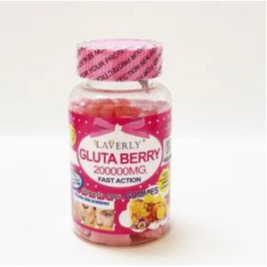 Laverly Gluta Berry 200000MG Fast Action Gummies 