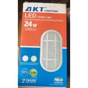 Kmp 24w LED Bulk Head Moisture Proof Lamp Garden Light