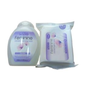 Beauty Formula  lntimate Hygiene Scents Daily Feminine Vaginal Wipes and wash