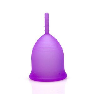 2pcs Silicone Comfortable Menstrual Cup- Large And Small