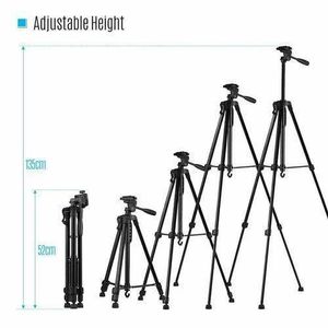 Tripod Stand For Phone and Camera (135cm Height) (3366)