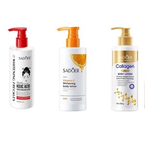 SADOER Kojic acid + vitamin c & collagen body lotions