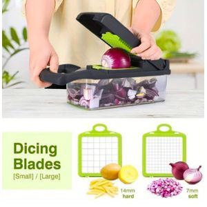 14 In 1 Fruit/Vegetable Cutter, Onion Chopper, Potato Grater